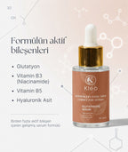 Kléo By MK Kombucha Dark Spot Corrector Serum – Leke Karşıtı, Ton Eşitleyici ve Aydınlatıcı Cilt Bakımı (30 ml)