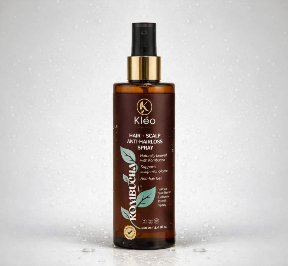 Kléo By MK Kombucha Özlü Saç Spreyi – Dökülme Karşıtı, Gürleştirici ve Besleyici Bakım