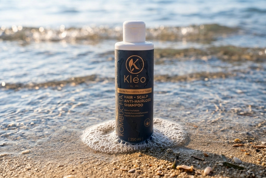 Kléo By MK Kombucha Özlü Dökülme Karşıtı ve Onarıcı Doğal Saç Bakım Şampuanı – Mat ve Seyrek Saçlar İçin Dolgunluk & Canlılık