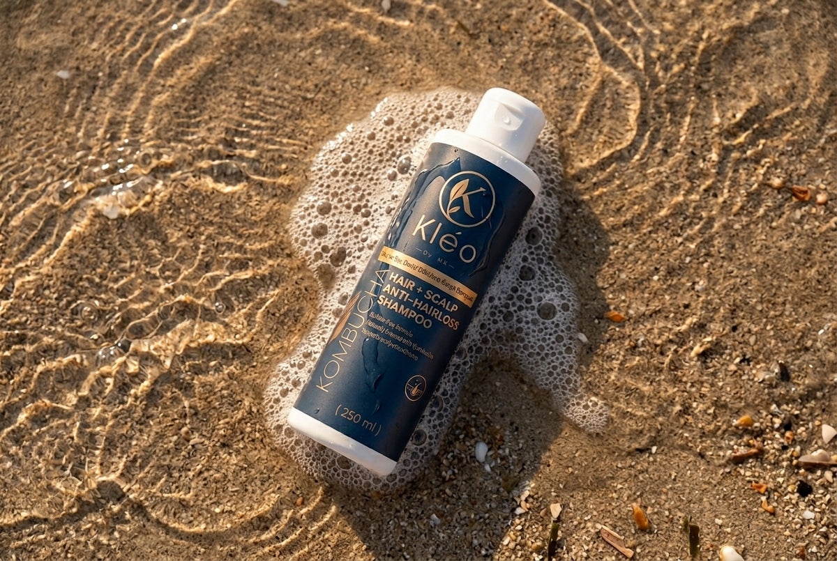 Kléo By MK Kombucha Özlü Dökülme Karşıtı ve Onarıcı Doğal Saç Bakım Şampuanı – Mat ve Seyrek Saçlar İçin Dolgunluk & Canlılık