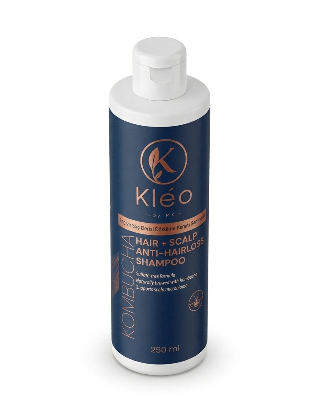 Kléo By MK Kombucha Özlü Dökülme Karşıtı ve Onarıcı Doğal Saç Bakım Şampuanı – Mat ve Seyrek Saçlar İçin Dolgunluk & Canlılık